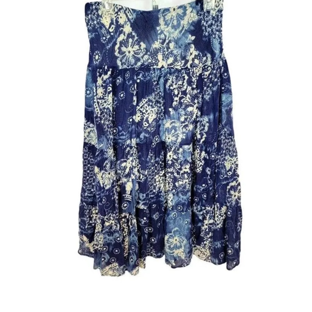 Light weight Talbots brand float midi skirt!